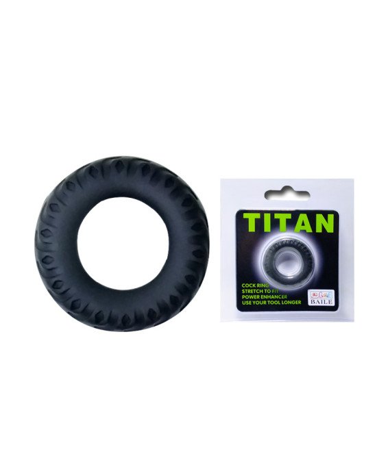 Ерекційне кільце - Titan Cock Ring Green Ерекційне кільце - Titan Cock Ring Green