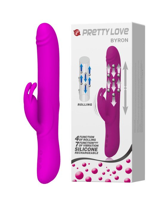 Вібратор - Pretty Love Byron Vibrator Purple Вібратор - Pretty Love Byron Vibrator Purple