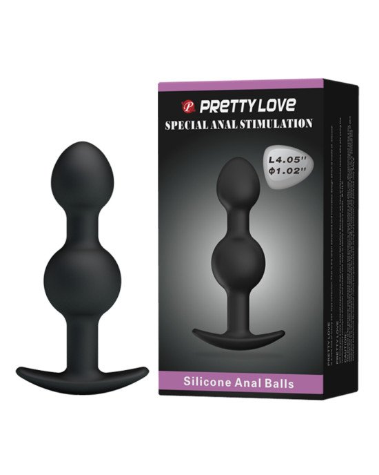 Анальна пробка - Pretty Love Special Anal Stimulation Anal Balls 4.05 Анальна пробка - Pretty Love Special Anal Stimulation Anal Balls 4.05