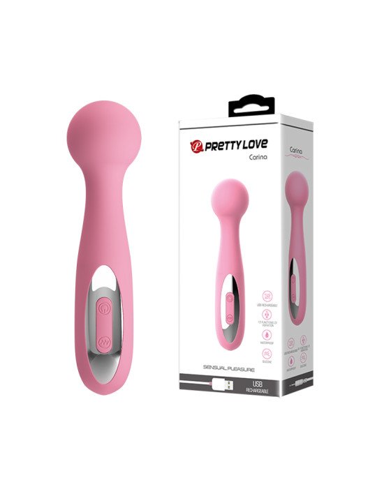 Вібромасажер - Pretty Love Carina Massager Light Pink Вібромасажер - Pretty Love Carina Massager Light Pink