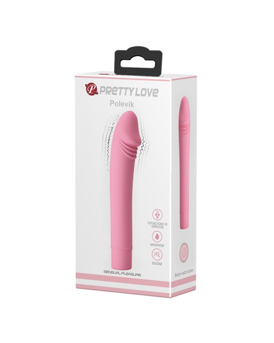 Вібратор - Pretty Love Polevick Vibrator Light Pink