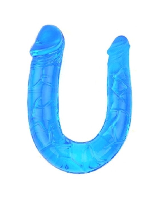 Двосторонній фалоімітатор - Double Dong Dildo Blue Двосторонній фалоімітатор - Double Dong Dildo Blue