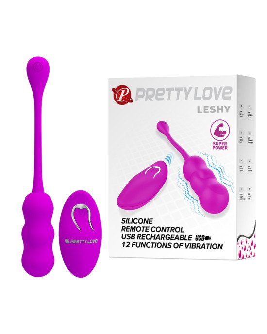 Віброяйце - Pretty Love Lechy Wireless Egg Purple Віброяйце - Pretty Love Lechy Wireless Egg Purple