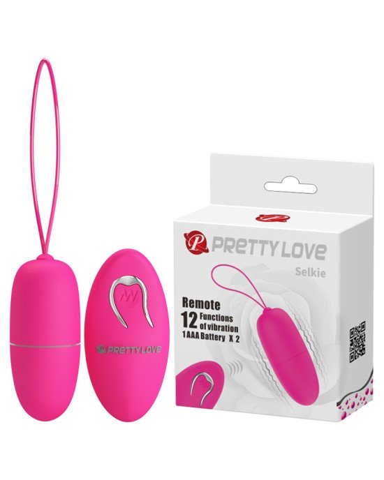 Віброяйце - Pretty Love Selkie Wireless Egg Pink