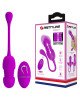 Віброяйце - Pretty Love Callieri Thrusting Stimulator & Egg Purple Віброяйце - Pretty Love Callieri Thrusting Stimulator & Egg Purple