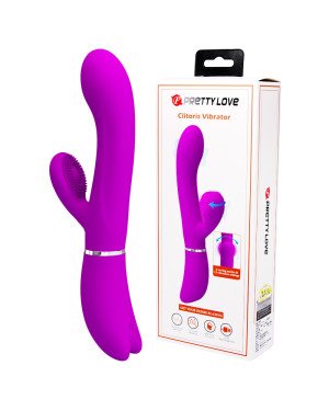 Вібратор - Pretty Love Clitoris Vibrator Pink