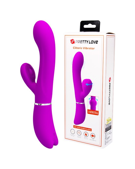 Вібратор - Pretty Love Clitoris Vibrator Pink Вібратор - Pretty Love Clitoris Vibrator Pink