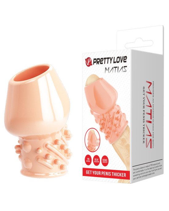 Насадка на член - Pretty Love Matias Penis Thicker Flesh Насадка на член - Pretty Love Matias Penis Thicker Flesh