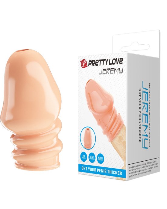 Насадка на член - Pretty Love Jeremy Penis Thicker Flesh Насадка на член - Pretty Love Jeremy Penis Thicker Flesh