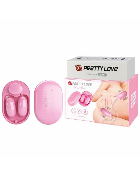 Вібропулі - Pretty Love Fun Box Pink Вібропулі - Pretty Love Fun Box Pink
