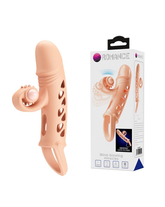 Romance Mind Blowing Miracle Vibrating Sleeve Flesh Romance Mind Blowing Miracle Vibrating Sleeve Flesh