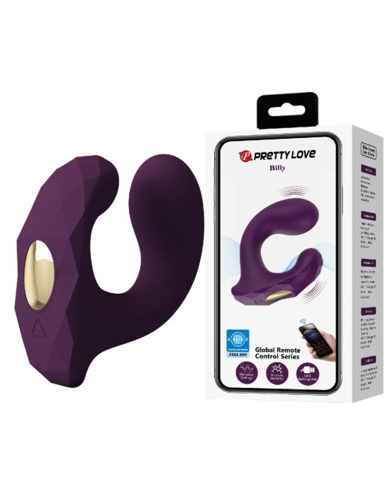 Pretty Love Billy RC Control Stimulator Purple Pretty Love Billy RC Control Stimulator Purple