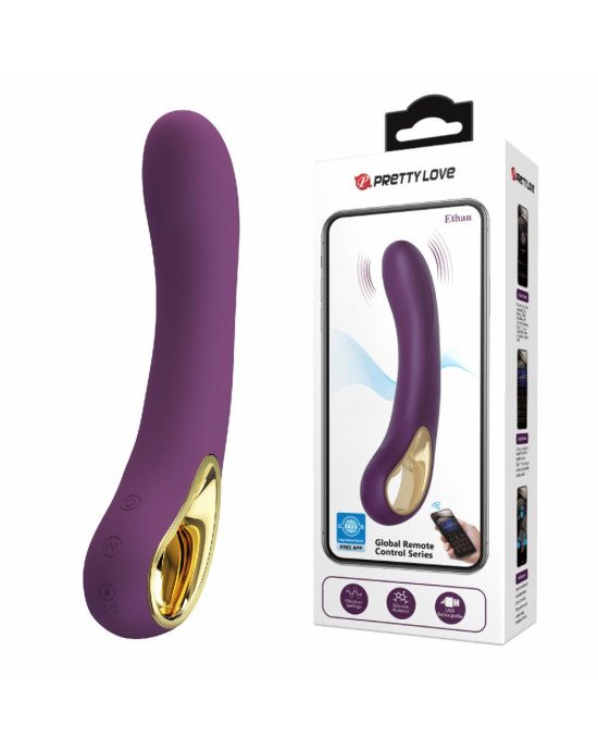 Hi-tech вібратор - Pretty Love Ethan RC Control Vibrator Purple Hi-tech вібратор - Pretty Love Ethan RC Control Vibrator Purple