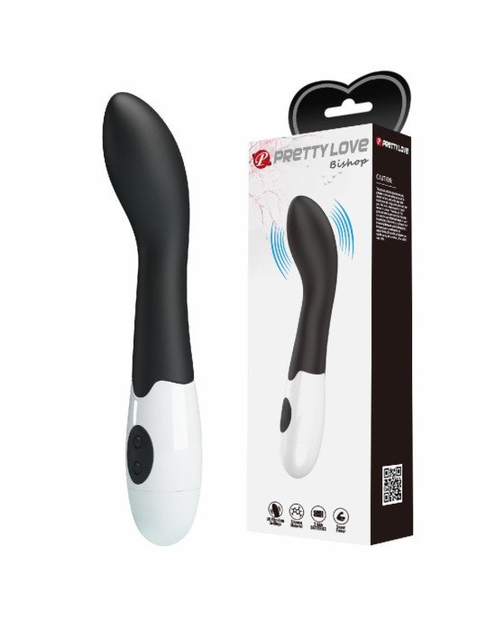 Pretty Love Bishop Vibrator Black