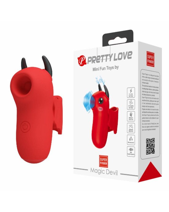 Pretty Love Magic Devil Stimulator Red Pretty Love Magic Devil Stimulator Red