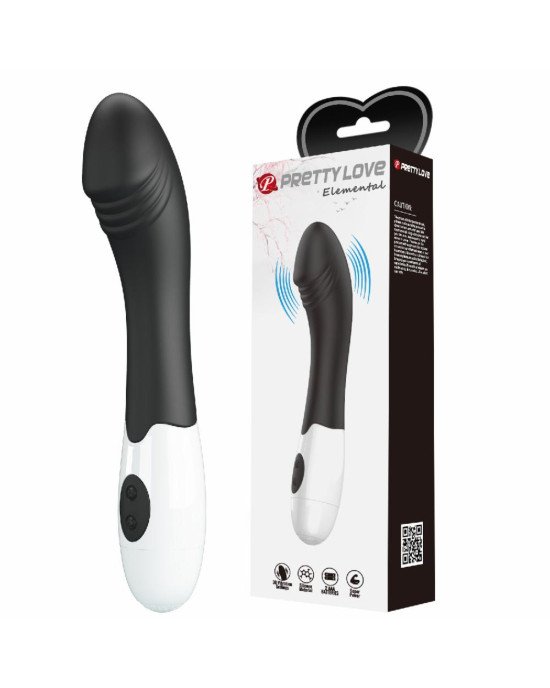 Pretty Love Elemental Vibrator Black Pretty Love Elemental Vibrator Black