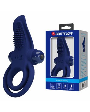 Pretty Love Powerful Ring Vibro Stimulator Blue Pretty Love Powerful Ring Vibro Stimulator Blue
