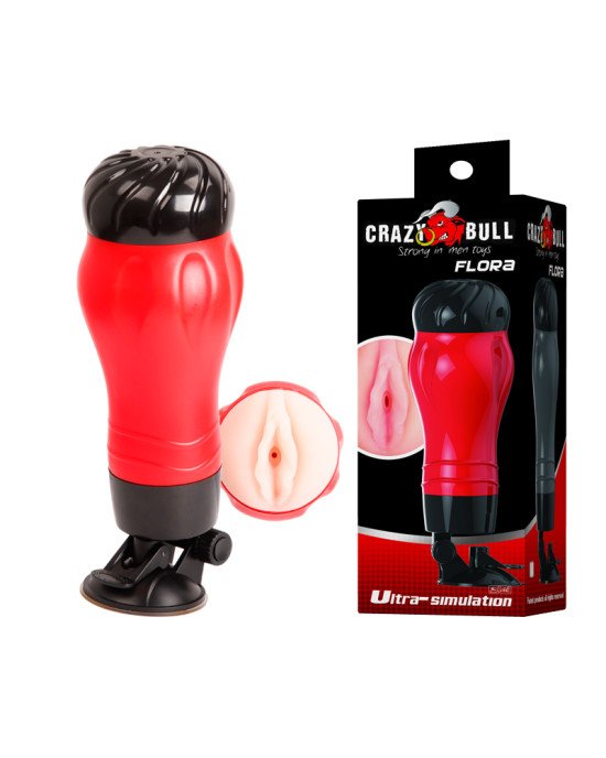 Мастурбатор вагіна - Crazy Bull Flora Masturbator Vagina Мастурбатор вагіна - Crazy Bull Flora Masturbator Vagina