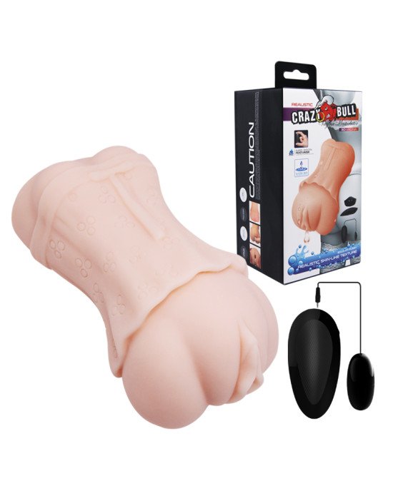 Мастурбатор вагина - Crazy Bull Vagina Masturbator Flesh Vibrating II