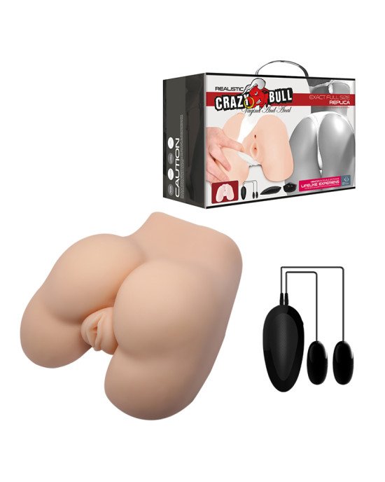 Мастурбатор - Crazy Bull Exact Full Size Replica Vagina And Anal Мастурбатор - Crazy Bull Exact Full Size Replica Vagina And Anal