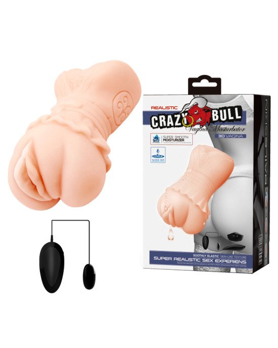 Мастурбатор - Crazy Bull Vibrating Vagina Masturbator Мастурбатор - Crazy Bull Vibrating Vagina Masturbator