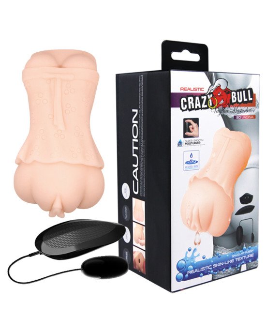Мастурбатор - Crazy Bull Vagina Masturbator Flesh Vibrating II Мастурбатор - Crazy Bull Vagina Masturbator Flesh Vibrating II