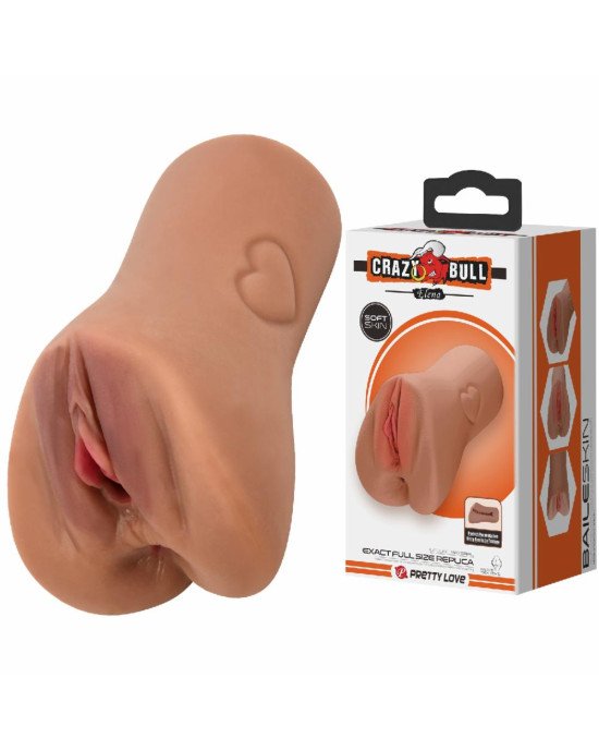 Crazy Bull realistic pussy masturbator Elena
