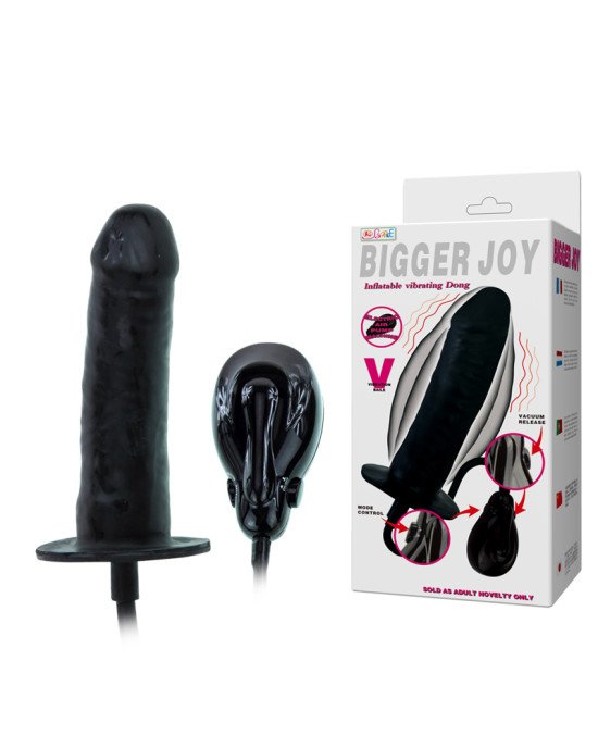 Фалоімітатор - Bigger Joy Inflateable Vibrating Dong Фалоімітатор - Bigger Joy Inflateable Vibrating Dong