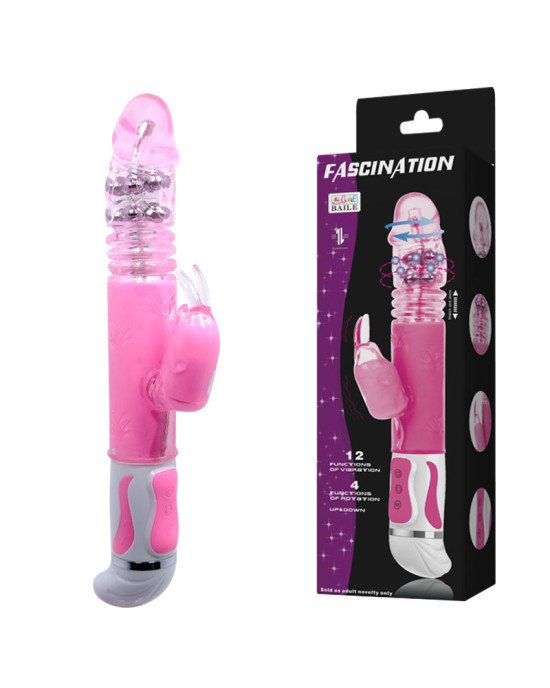 Вібратор - Fascination Vibrating & Rotating, 30 см