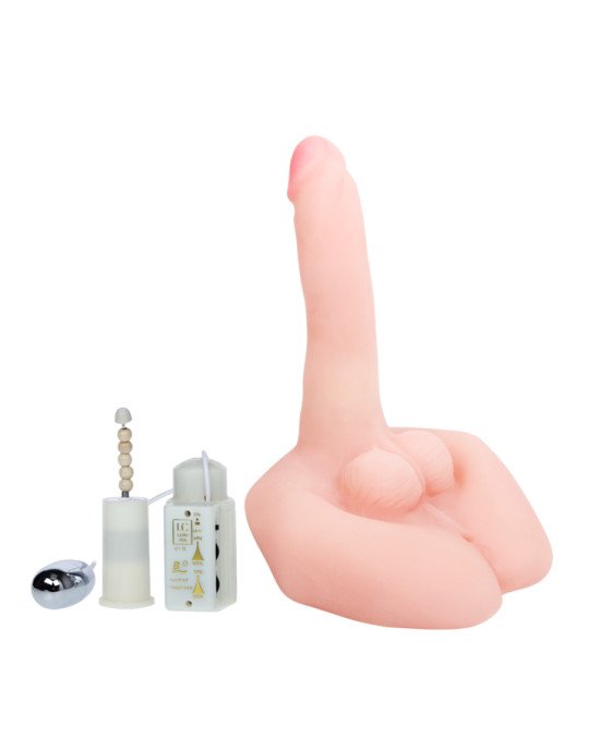 Вібратор - Mr.Big Vibrating & Rotating Cock Flesh