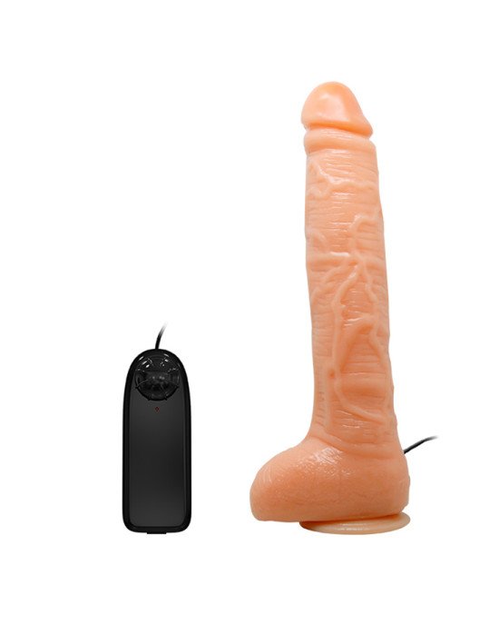 Вібратор - Beautiful Encounter Dick Vibrator Flesh, 28 см