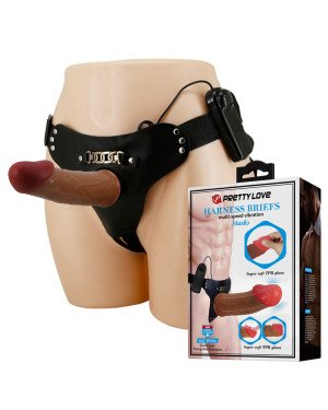 Pretty Love Harness Briefs Stark with Vibration Pretty Love Harness Briefs Stark with Vibration