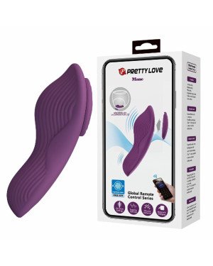 Pretty Love Mobile App Control Mane Stimulator Purple