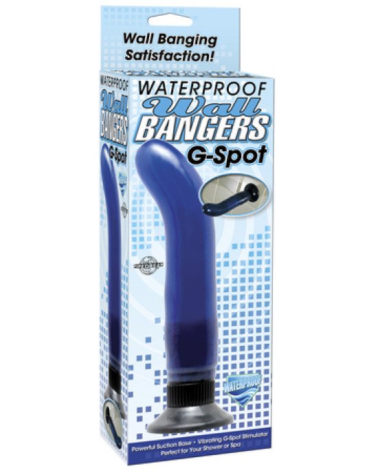 Стимулятор G-точки - Waterproof G-Spot Wallbanger, синій Стимулятор G-точки - Waterproof G-Spot Wallbanger, синій