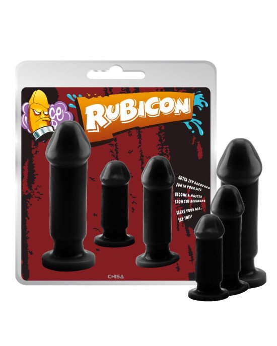 Анальні пробки - Rubicon Evil Dark Kit Анальні пробки - Rubicon Evil Dark Kit