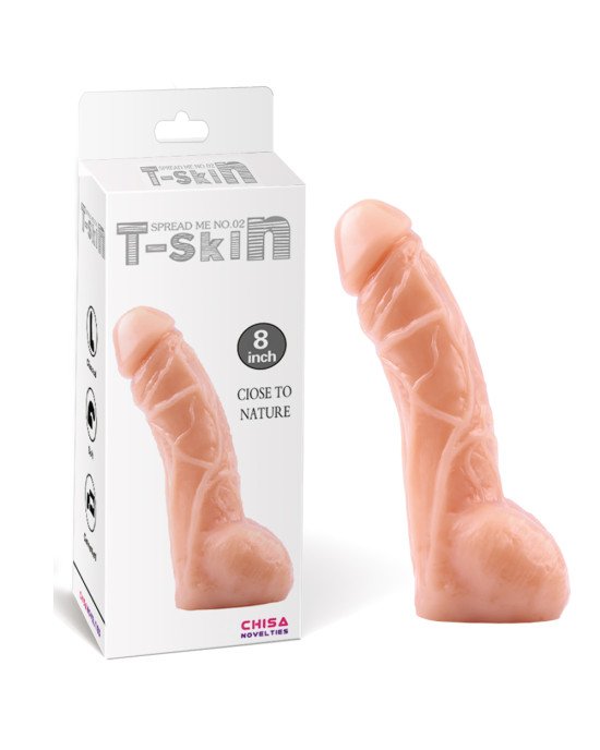 Фалоімітатор - T-Skin Spread Me No.02 Dildo 8