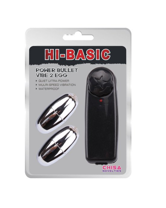 Віброяйця - Hi-Basic Power Bullet Vibe 2 Egg Віброяйця - Hi-Basic Power Bullet Vibe 2 Egg
