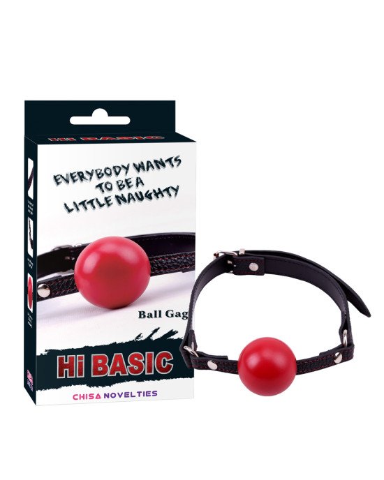 Кляп - Hi-Basic Red Ball Gag Кляп - Hi-Basic Red Ball Gag