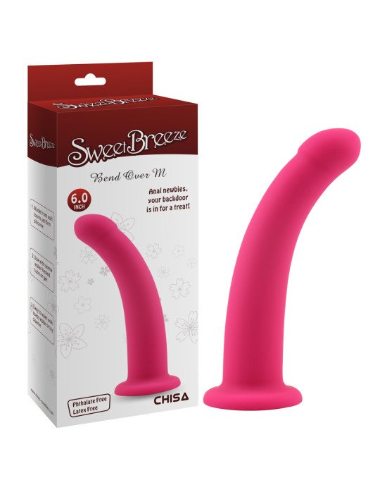 Фалоімітатор - Sweet Breeze Bend Over M Pink Фалоімітатор - Sweet Breeze Bend Over M Pink