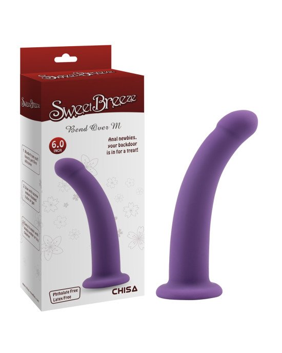 Фалоімітатор - Sweet Breeze Bend Over M Purple Фалоімітатор - Sweet Breeze Bend Over M Purple