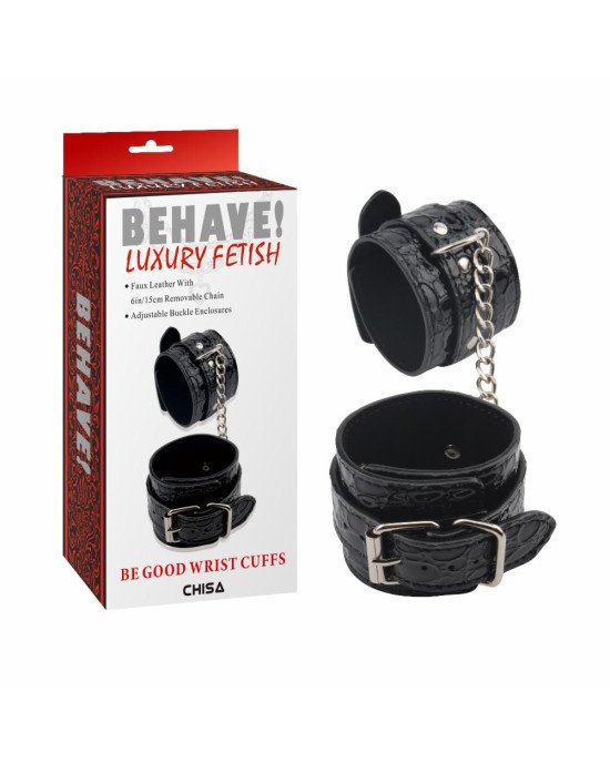 Наручники - Behave! Be Good Wrist Cuffs Наручники - Behave! Be Good Wrist Cuffs