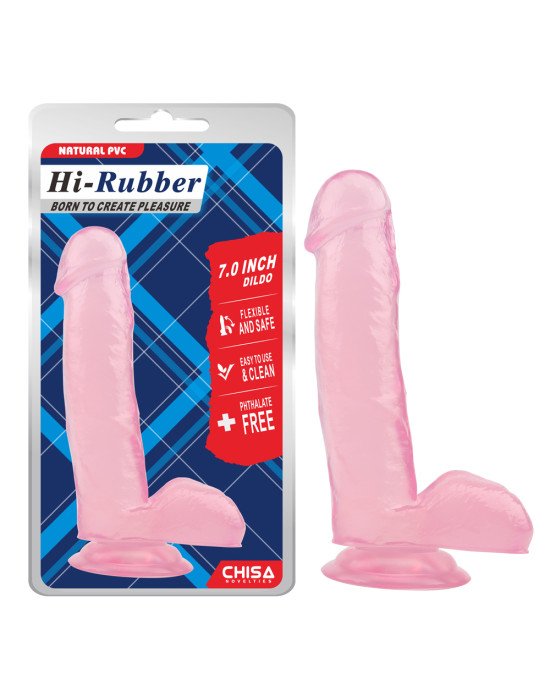 Фалоімітатор - Hi-Rubber 7 Фалоімітатор - Hi-Rubber 7