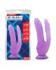 Подвійний фалоімітатор - Hi-Rubber 8 Подвійний фалоімітатор - Hi-Rubber 8
