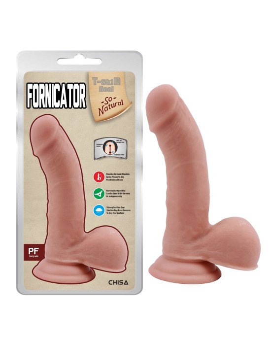 Фалоімітатор - T-skin ReaL Fornicator Flesh