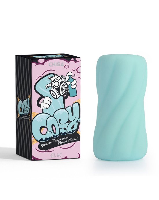 Мастурбатор - COSY Stamina Masturbator Pleasure Pocket Blue Мастурбатор - COSY Stamina Masturbator Pleasure Pocket Blue