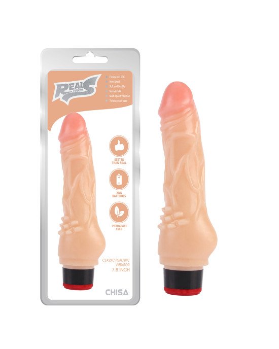 Вібратор - Real Touch S Classic Realistic Vibrator 7.8 Вібратор - Real Touch S Classic Realistic Vibrator 7.8