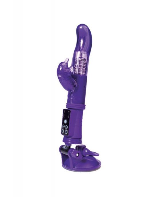 Hi-tech вібратор - A-TOYS 765011 Vibrator, 8 speed, rotation, with suction cup