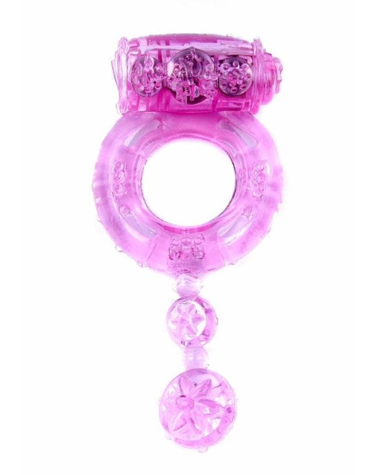 Ерекційне кільце - Vibrating Cockring Pink Ерекційне кільце - Vibrating Cockring Pink