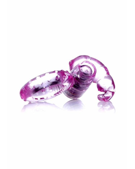 Ерекційне кільце - Rabbit Vibro Cockring Pink Ерекційне кільце - Rabbit Vibro Cockring Pink