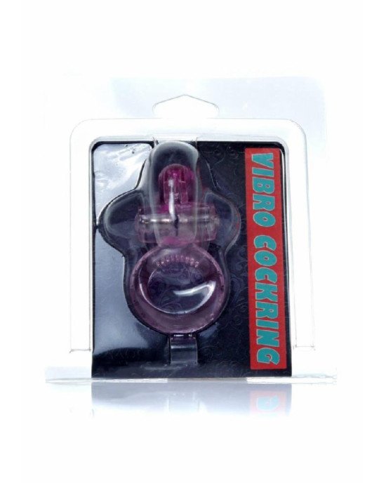Ерекційне кільце - Rabbit Vibro Cockring Pink Ерекційне кільце - Rabbit Vibro Cockring Pink